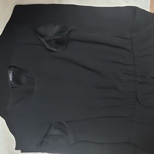 Babaton Black short sleeve dress